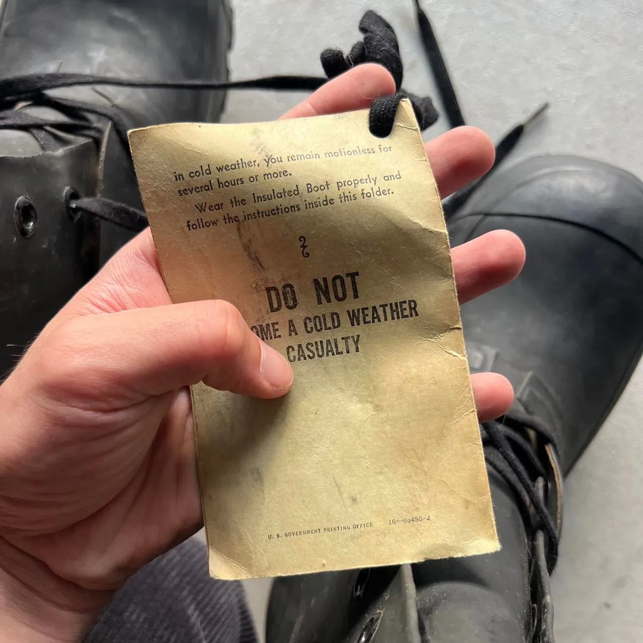 70s Black Bunny Boots- 8.5 M's, 10 W's