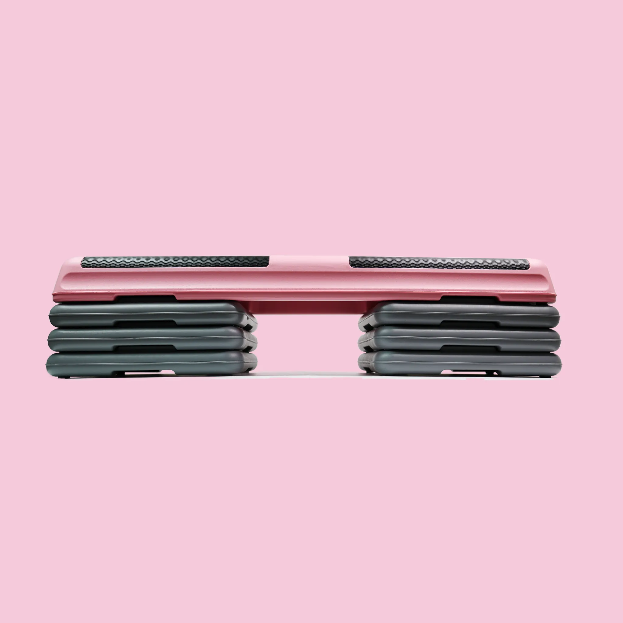 Aerobic Exercise Step Platforms with 6 Adjustable Locking Risers