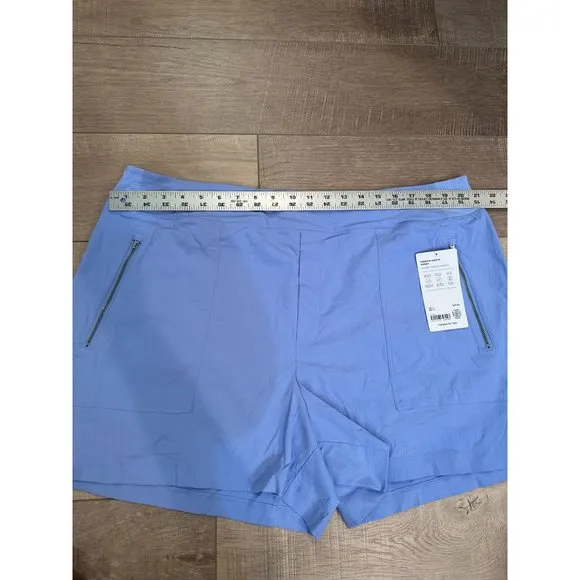 ATHLETA Trekkie North Short New size 20 Swallowtail Blue