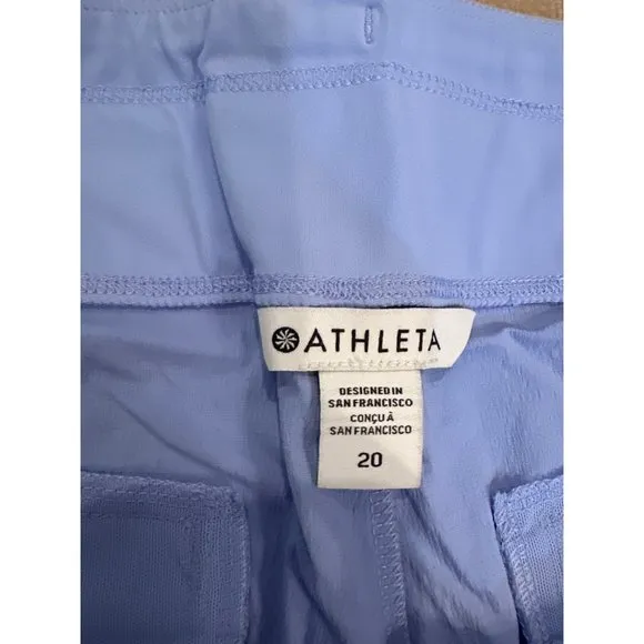 ATHLETA Trekkie North Short New size 20 Swallowtail Blue