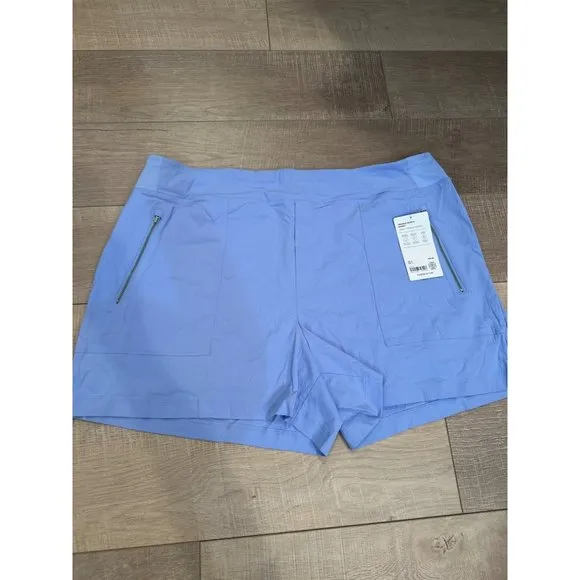 ATHLETA Trekkie North Short New size 20 Swallowtail Blue