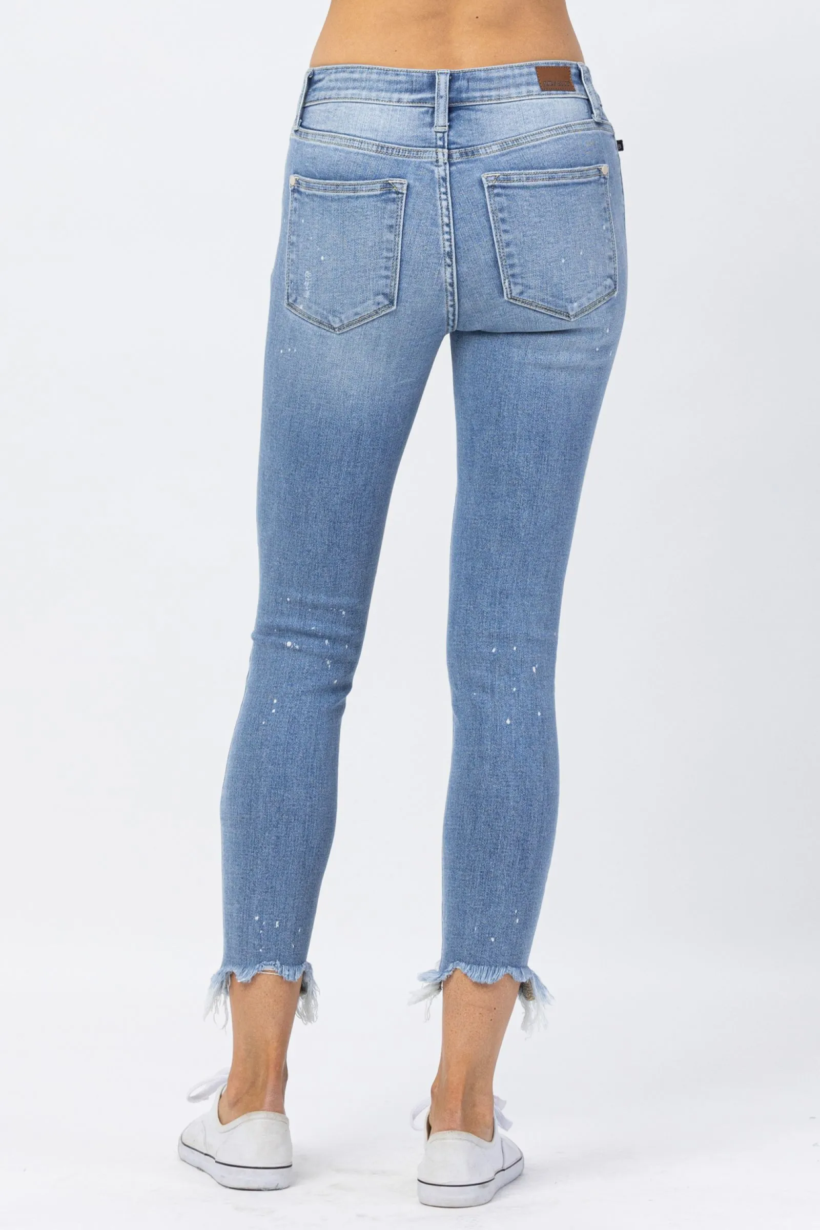 BEACH SPLASH SHARK BITE SKINNY BY JUDY BLUE