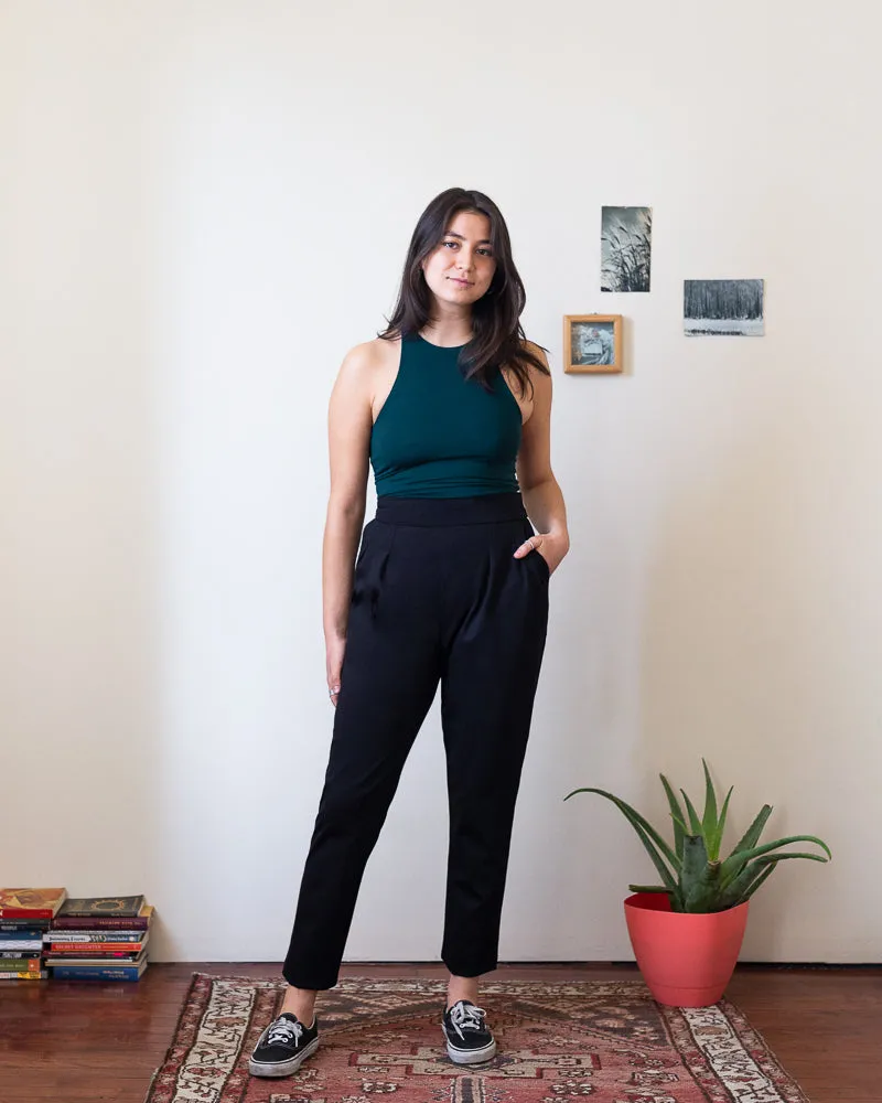 California Nights | Pleated Stretch Pants
