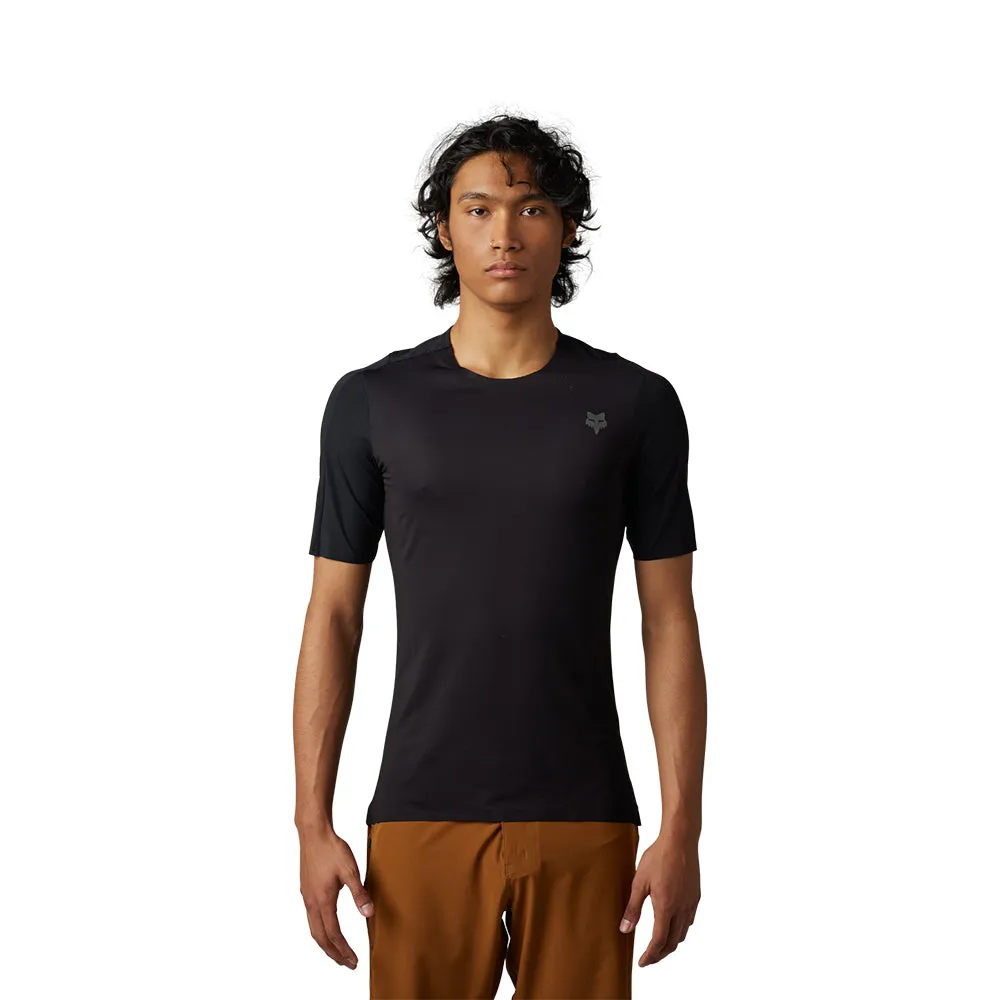 FOX FLEXAIR ASCENT SS JERSEY [BLACK]