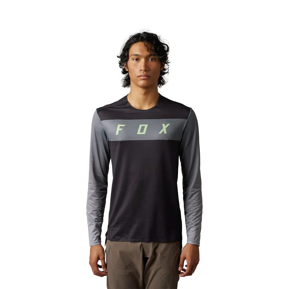 Fox Flexair Ls Jersey Arcadia [Black]