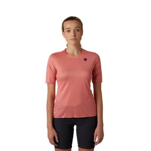 Fox Womens Flexair Ascent Ss Jersey [Salmon]