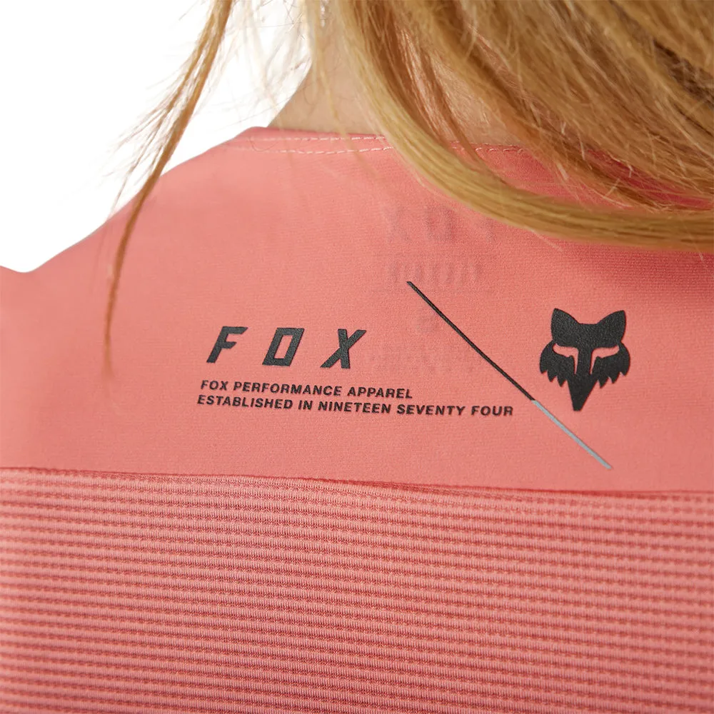 Fox Womens Flexair Ascent Ss Jersey [Salmon]