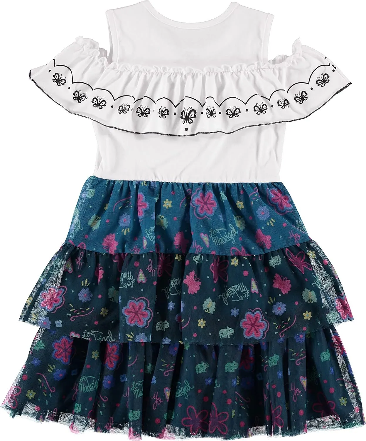 Girls Encanto Mirabel and Isabela Costume Dress- Girls Encanto Dress Sizes XS-XL
