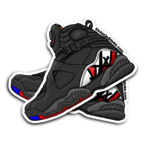 Jordan 8 "Playoff" Sneaker Sticker
