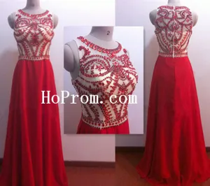 O-Neck Beading Prom Dress,Charming Prom Dress,Evening Dress