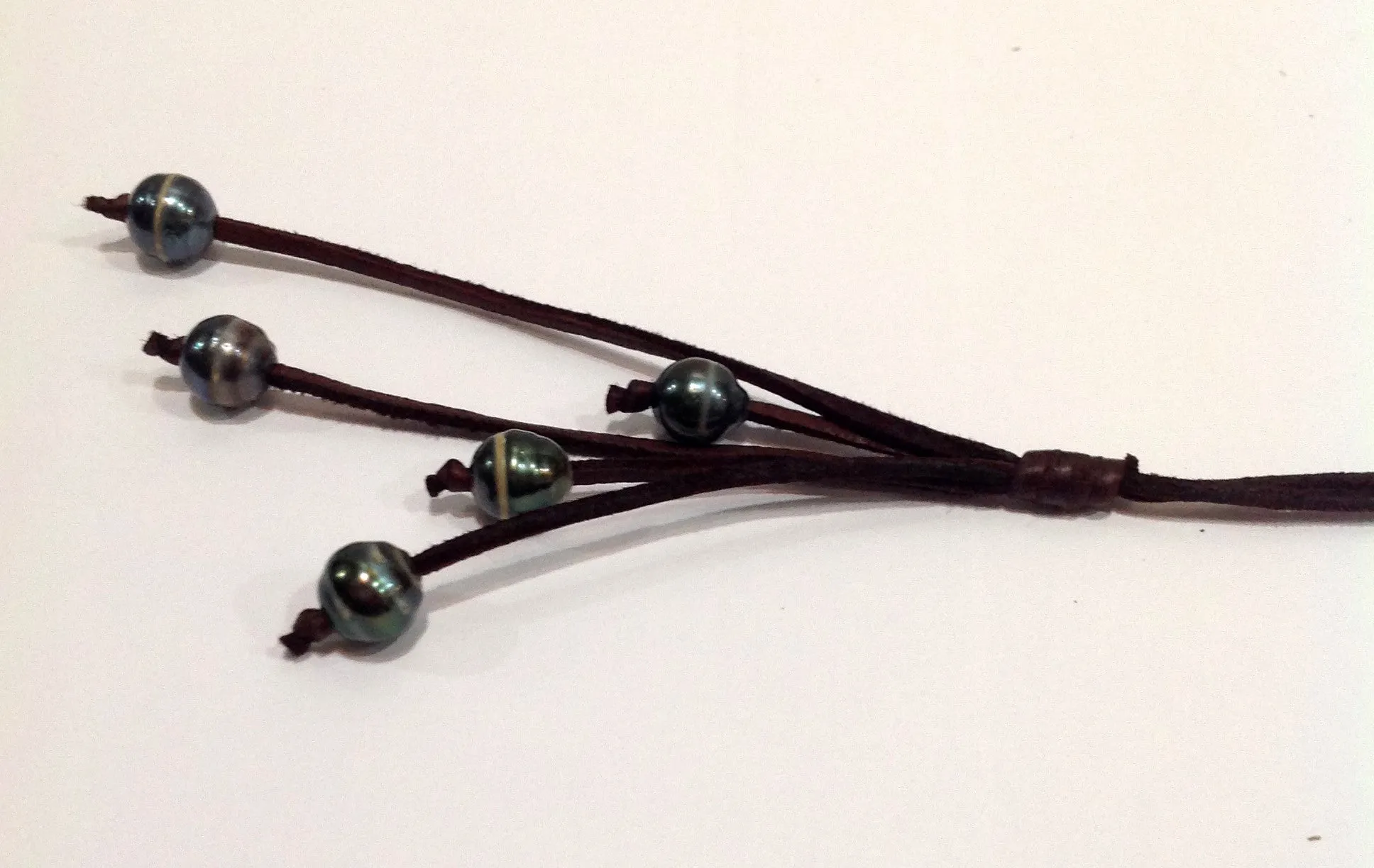 "Fancypants" Tahitian Pearl Necklace