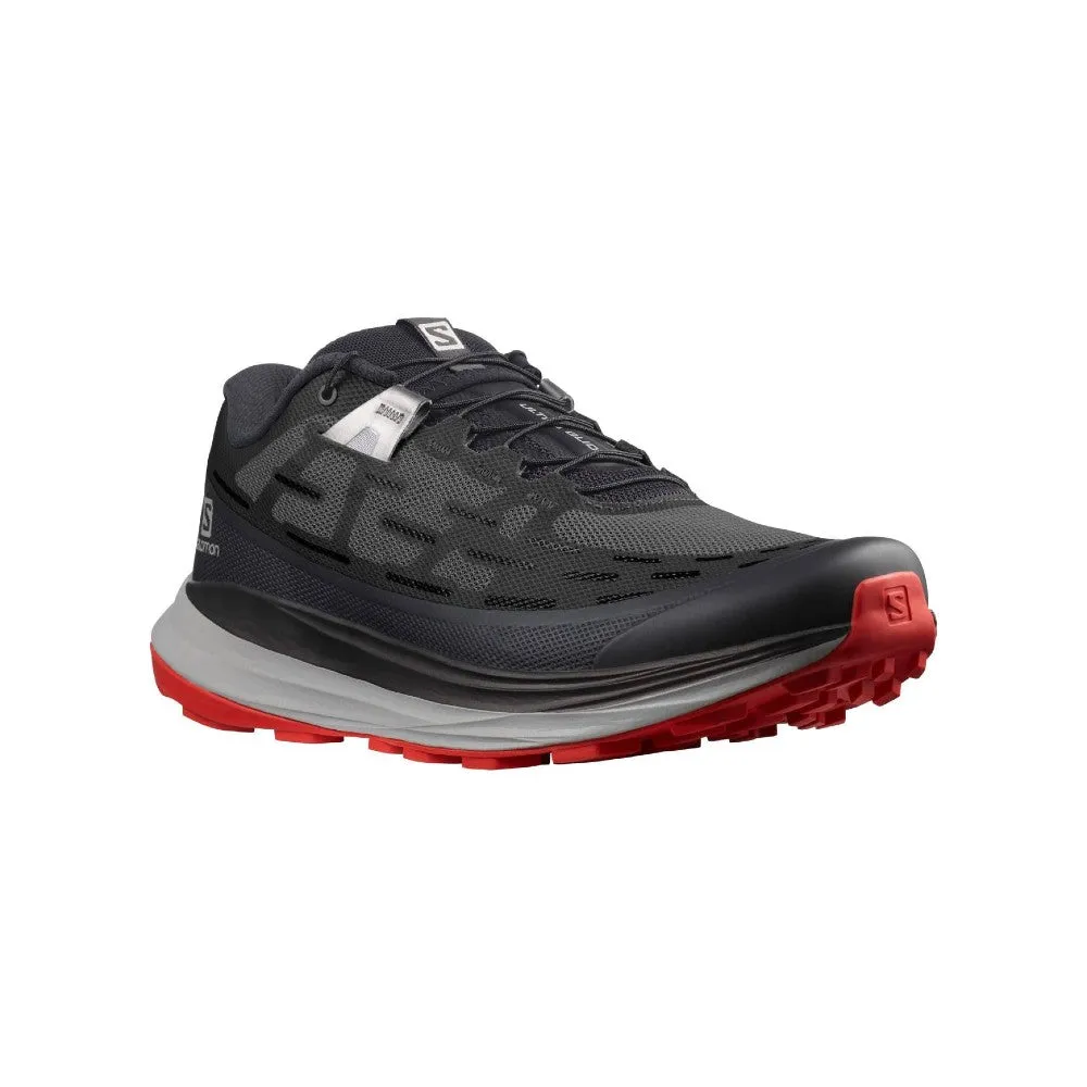 Salomon Ultra Glide Wide (Men's) - Black/Alloy/Goji Berry