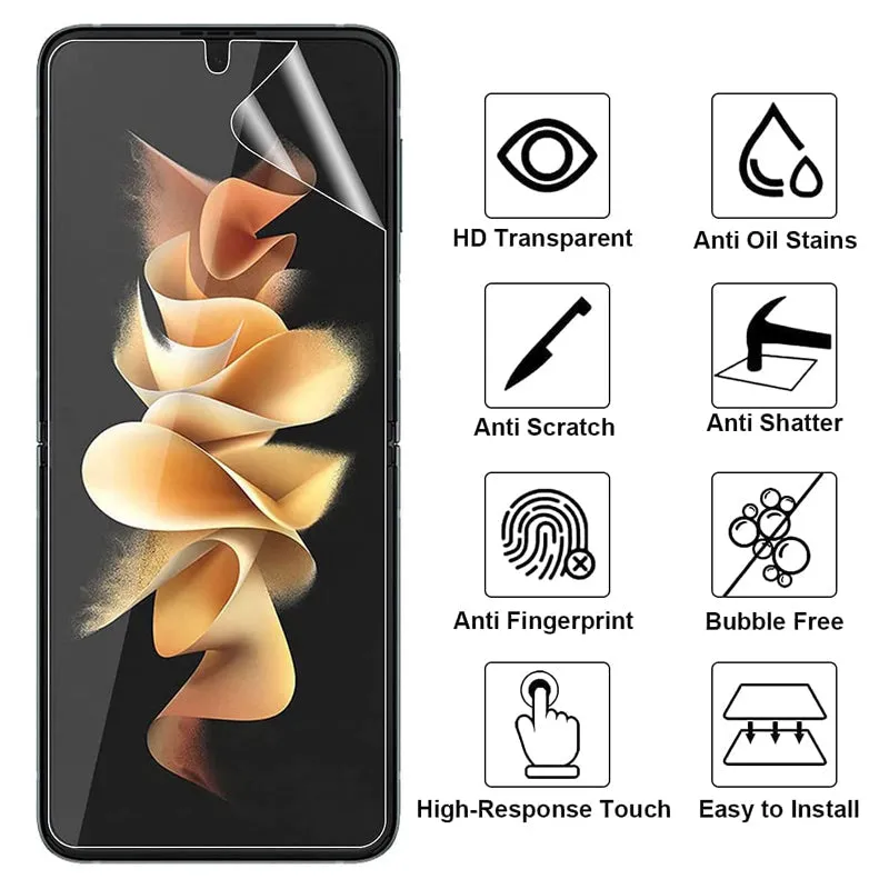 Samsung Galaxy Z Flip 4 5G Screen Protector Soft Hydrogel