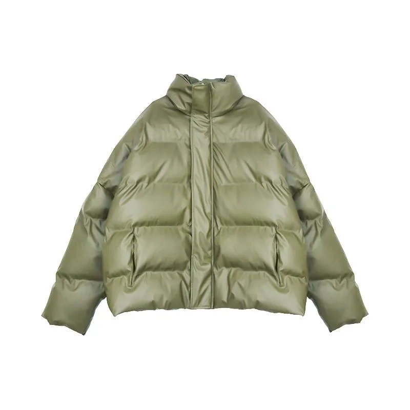 Stand Collar Padded Jacket