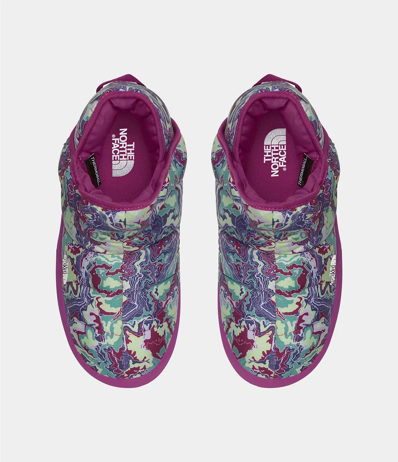 The North Face Youth Thermoball Traction Booties Peak Purple